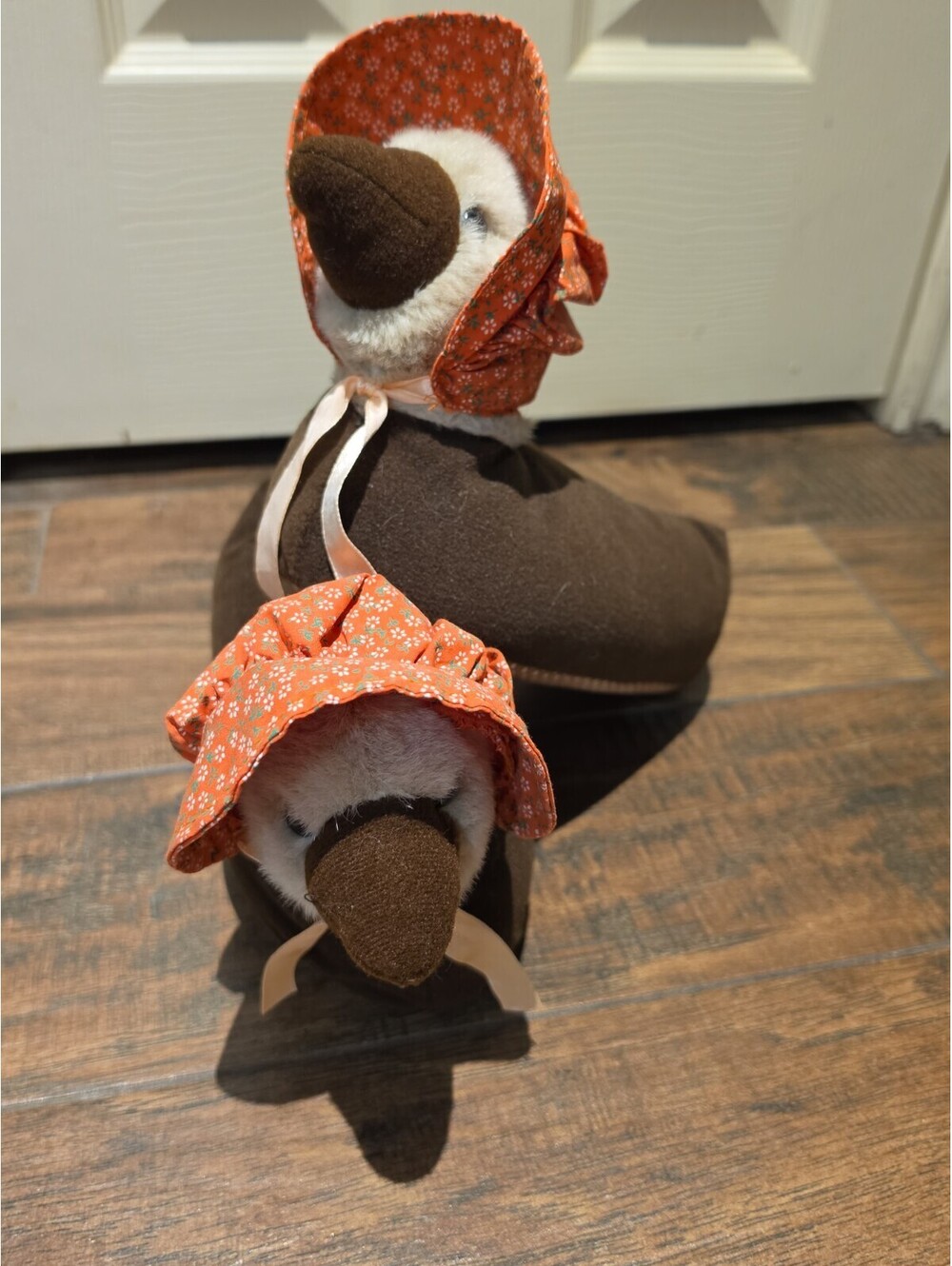 Bambino Mother Goose With Bonnet Plush House Slippers Vintage 1988. - Picture 2 of 11